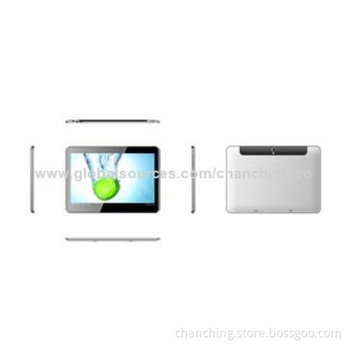 10.1-inch 3G Tablet PCs with MTK8382 Quad-core, 6,000mAh/3.7V Battery